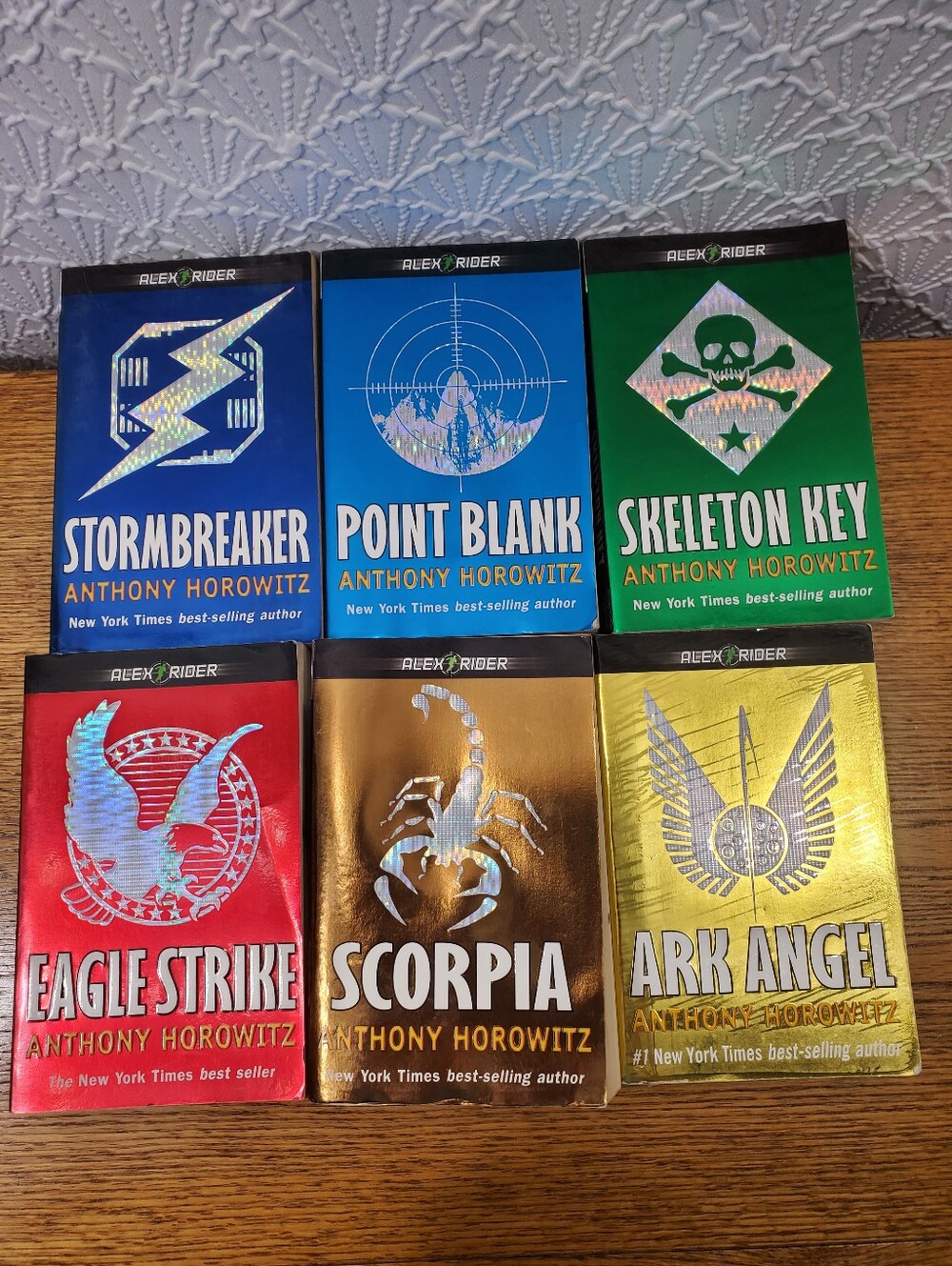 Alex Rider Series of 6 books by Anthony Horowitz